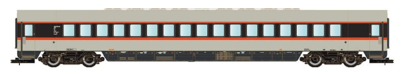 LS Models LS16504 - H0 - Großraumwagen für IC-ET 403, DB, Ep. IV - AC